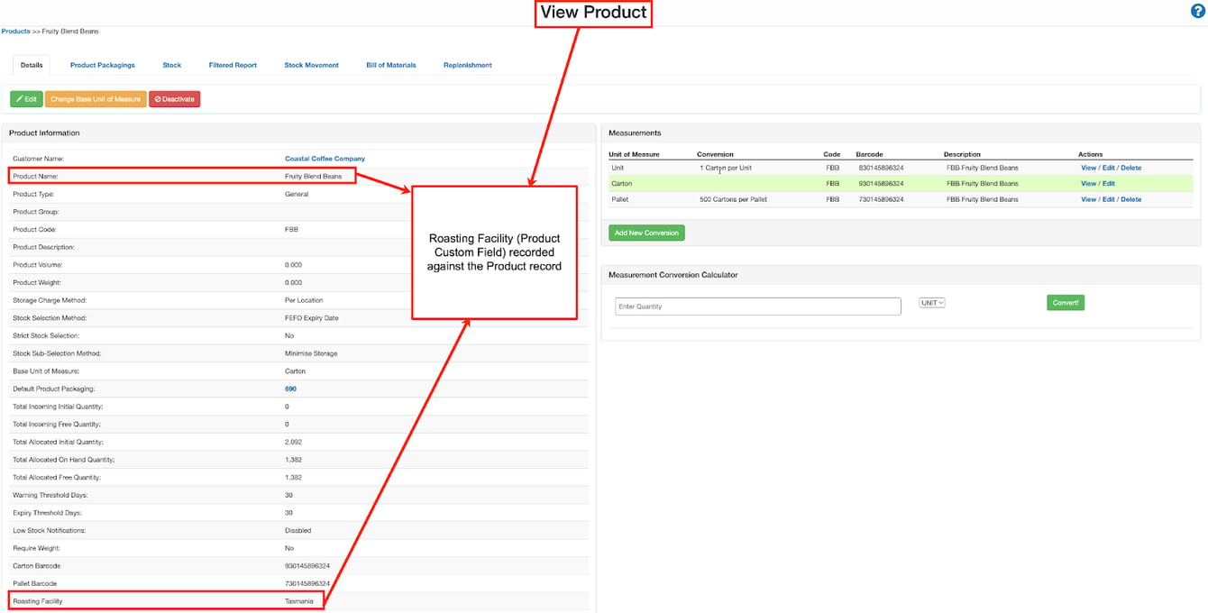 Purchase Order Product Custom Fields Explained