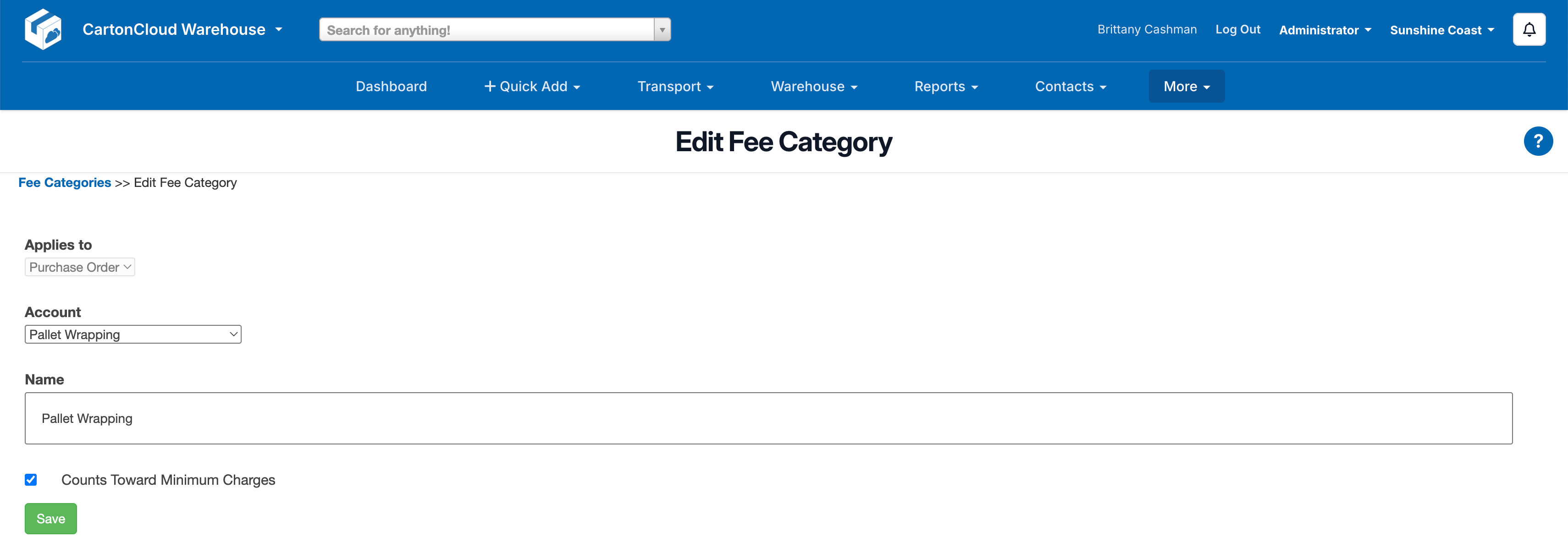 Item Code Gl Mapping Example Custom General Ledger Mapping