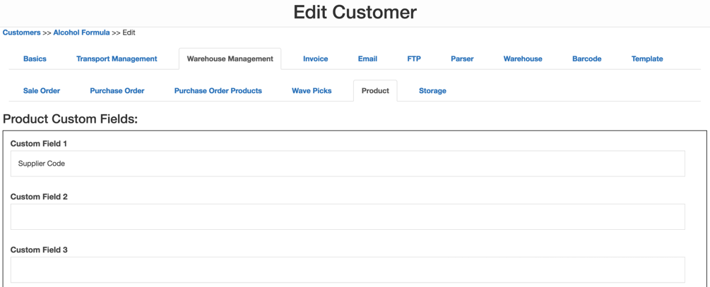 Setting up Product Custom Fields (optional)